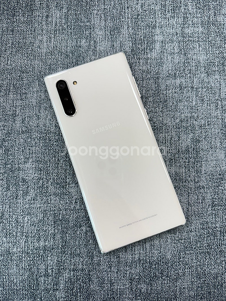 (미파손) 갤럭시노트10 5G 화이트 256G 무잔상 ...--0
