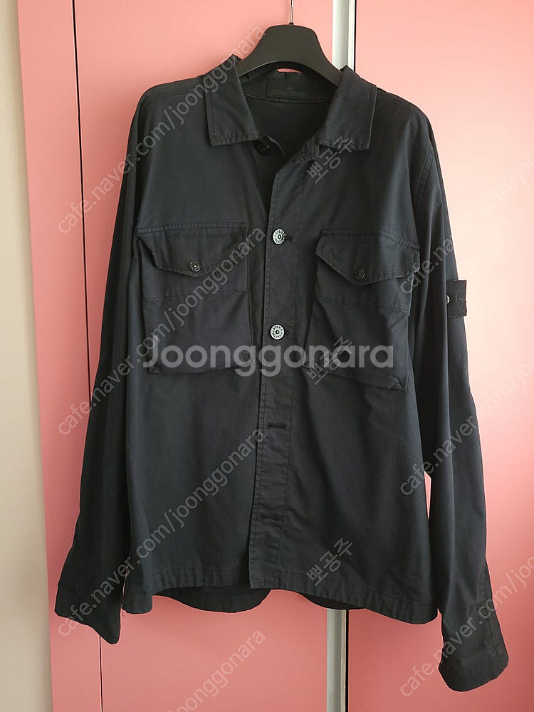스톤아일랜드 고스트피스 오버셔츠 20ss--3