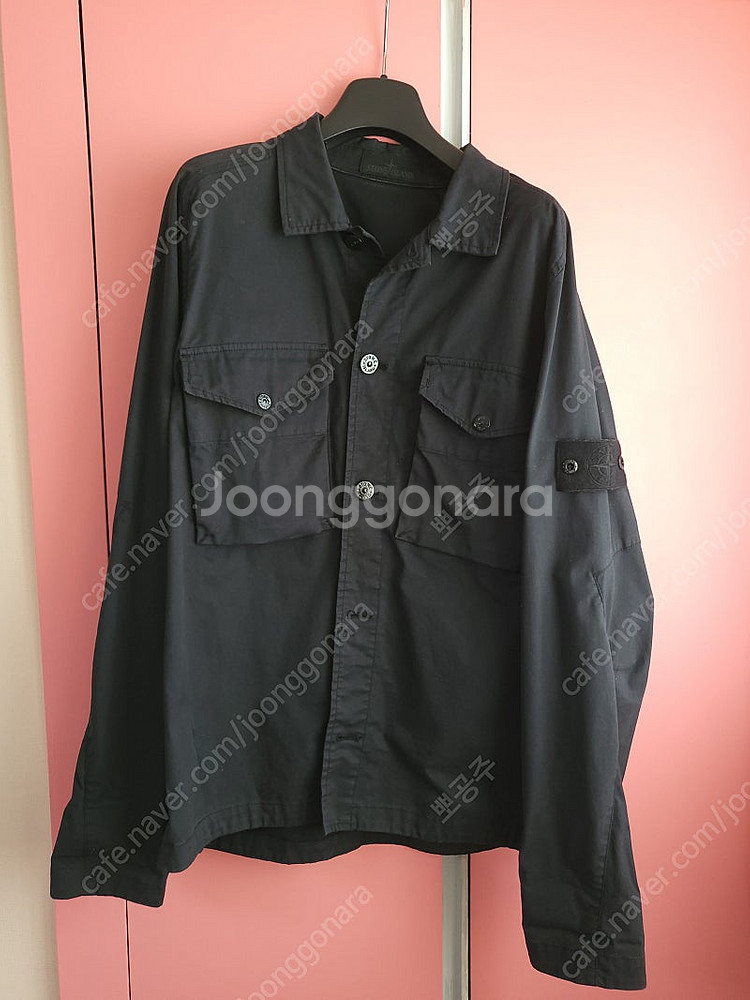 스톤아일랜드 고스트피스 오버셔츠 20ss--4