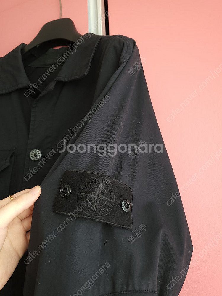 스톤아일랜드 고스트피스 오버셔츠 20ss--5