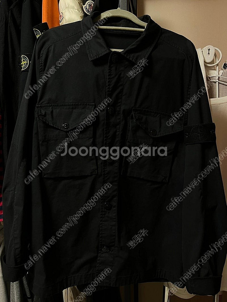 스톤아일랜드 고스트피스 오버셔츠 20ss--8