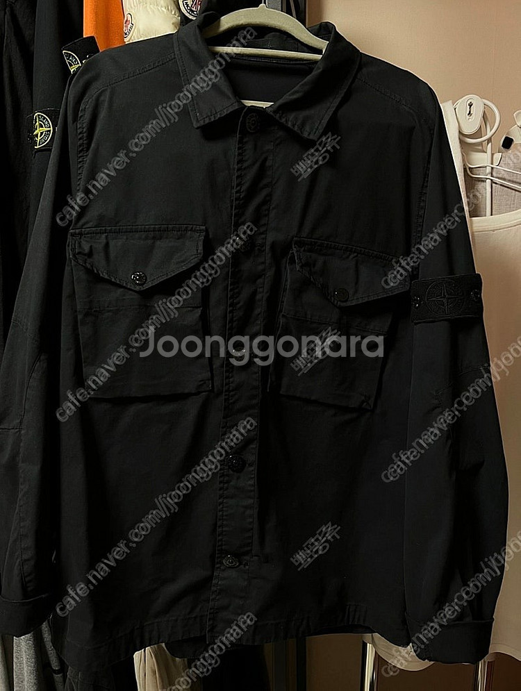 스톤아일랜드 고스트피스 오버셔츠 20ss--9