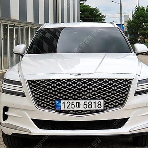 제네시스 GV80 중고차 할부 제네시스 중고차 SUV 중고차 중고 가격 진주색 2023년식 5,635km 가솔린 2.5T AWD 중고차 성능보증