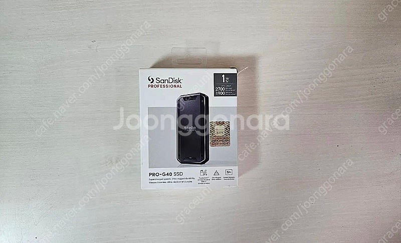 미개봉 씨게이트 Seagate 샌디스크 외장SSD 1T...--1