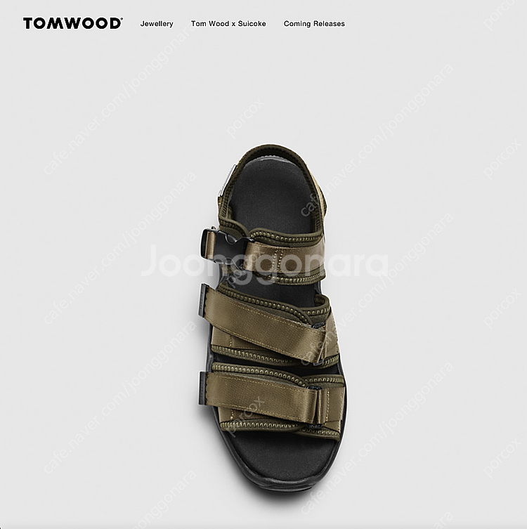 수이코크/ 톰우드 스트랩 샌들/ 7--2