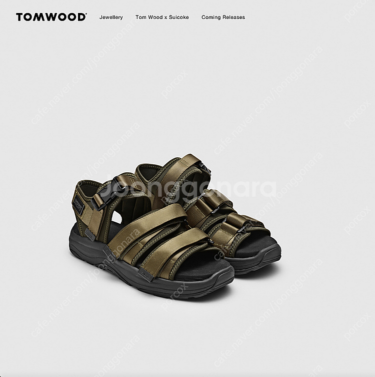 수이코크/ 톰우드 스트랩 샌들/ 7--4