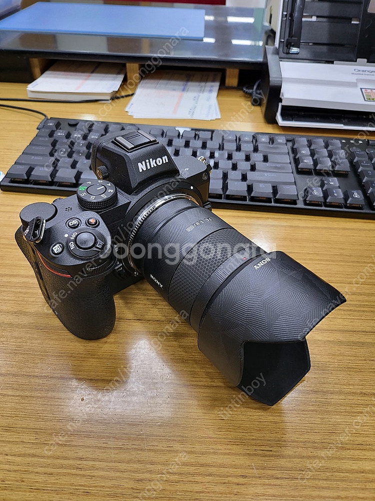 니콘 z5 + 테크아트 어댑터 + 소니 55.8za--3