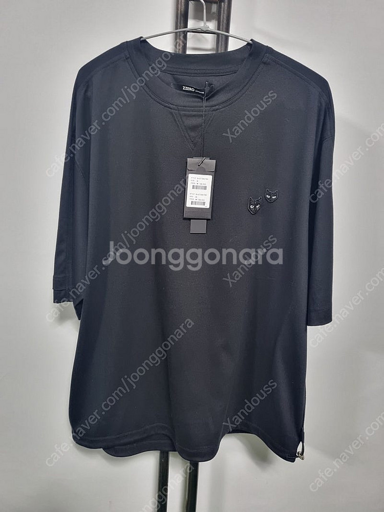 송지오 지제로 팬서 패치 반팔티 새제품--0