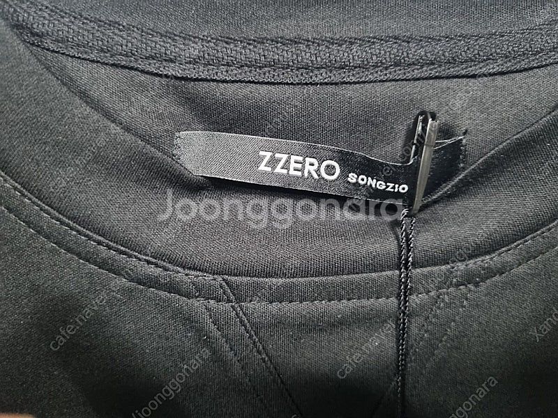 송지오 지제로 팬서 패치 반팔티 새제품--3