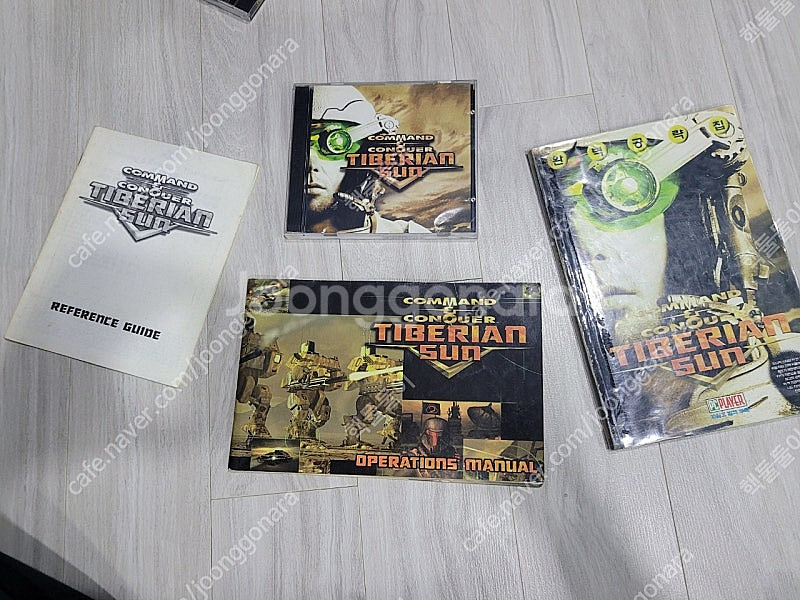 pc 고전게임 커맨드 앤 컨커 티베리안썬 + 완벽공략집...--0