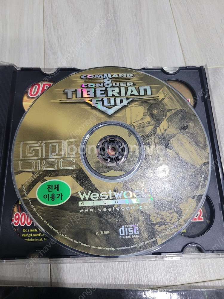 pc 고전게임 커맨드 앤 컨커 티베리안썬 + 완벽공략집...--5