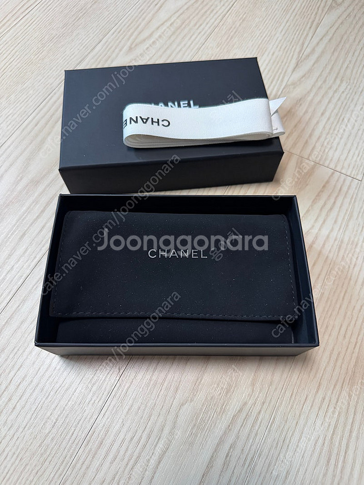 샤넬 카드지갑 AP3818 블랙 새상품 판매합니다.--2