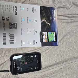 iGPSPORT BiNavi 바이내비 블랙 자전거 터치 속도계 내비게이션 GPS 속도계