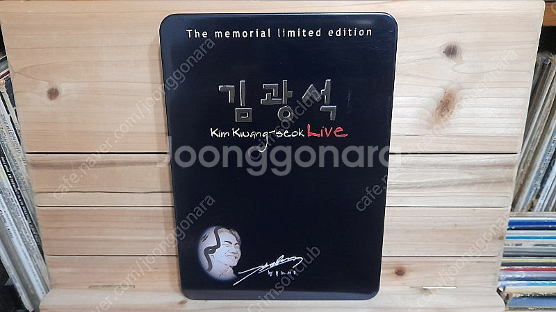 절판된 김광석 라이브 2 DVD 한정판 틴 케이스, 부...--0