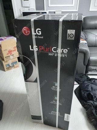 LG전자 퓨리케어 360도 공기청정기 AS300DWFA--0