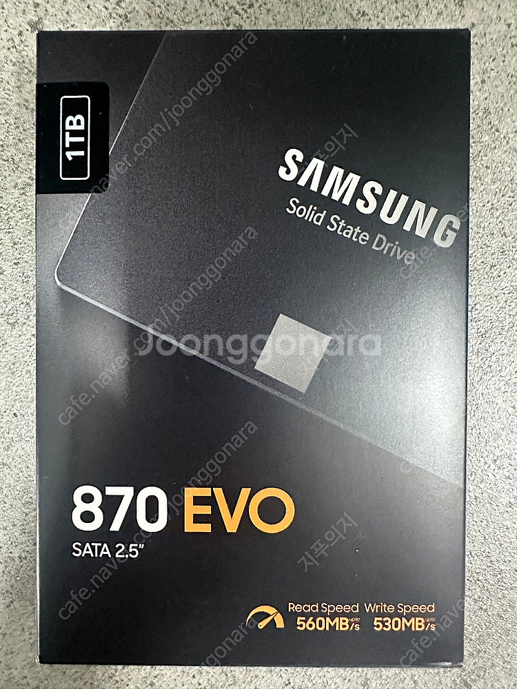 삼성 870evo SSD 1tb 새상품 팝니다--0