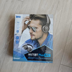Britz 브리츠 블루투스 헤드폰 W670BT plus (미개봉)