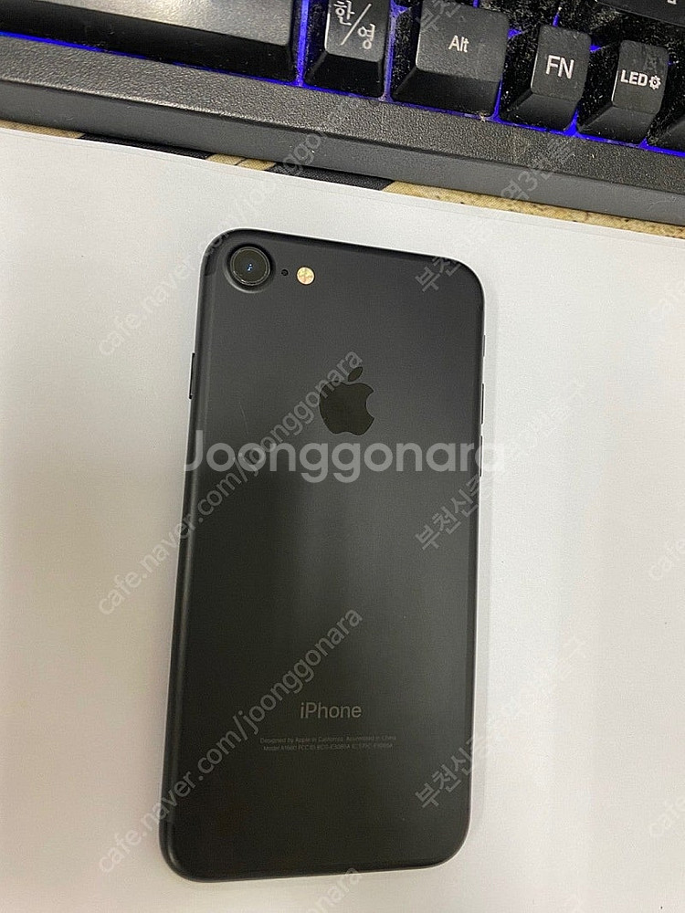201987 아이폰7 매트블랙 SS급 32GB 무잔상 배터리성능100% 인스타 감성폰 15만 부천 대량구매가능하세요--0