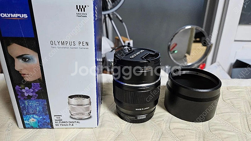올림푸스 마이크로 포서드 마포 ED 75mm F1.8렌...--3