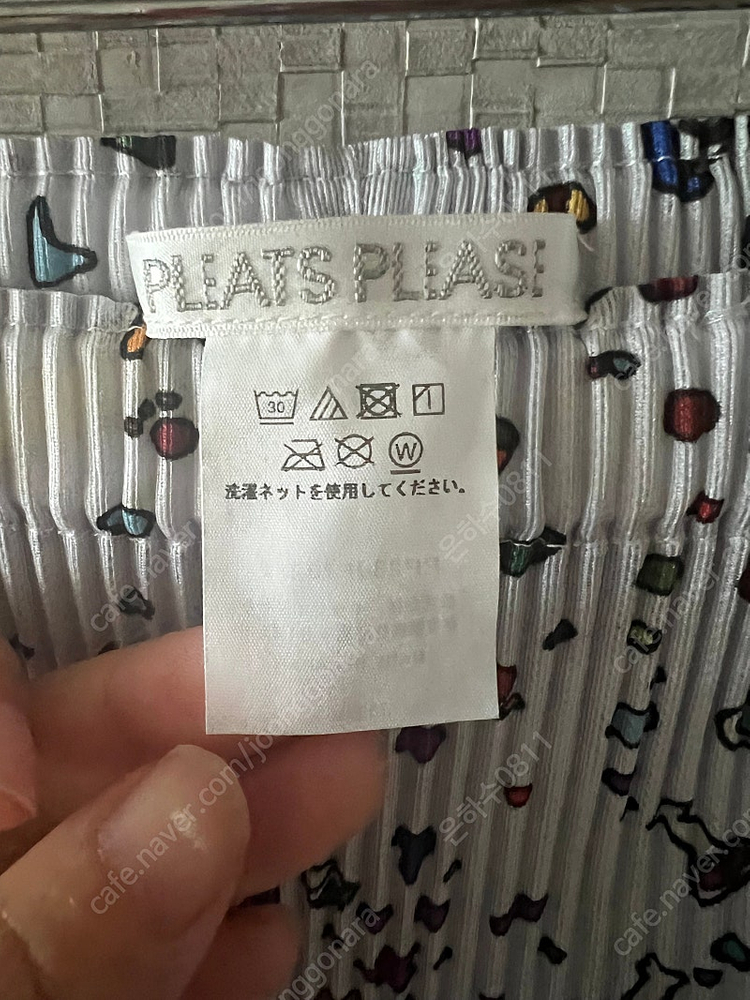 플리츠플리즈 원스텝 팬츠 이미지