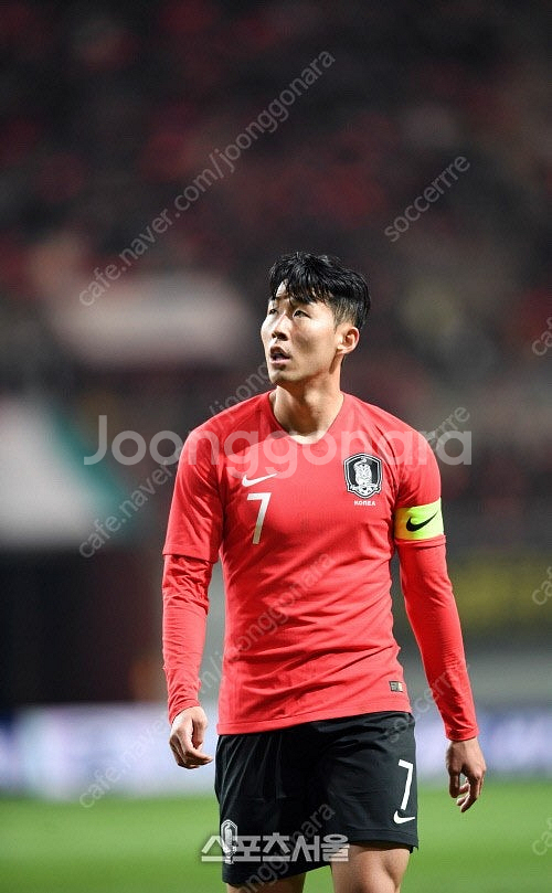 2018월드컵 대한민국 축구 국가대표 손흥민 국대유니폼 M사이즈--2