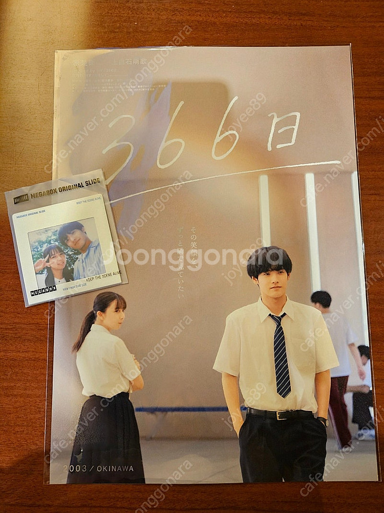 영화 366일 오리지널슬라이드 포스터 2종 일괄--0