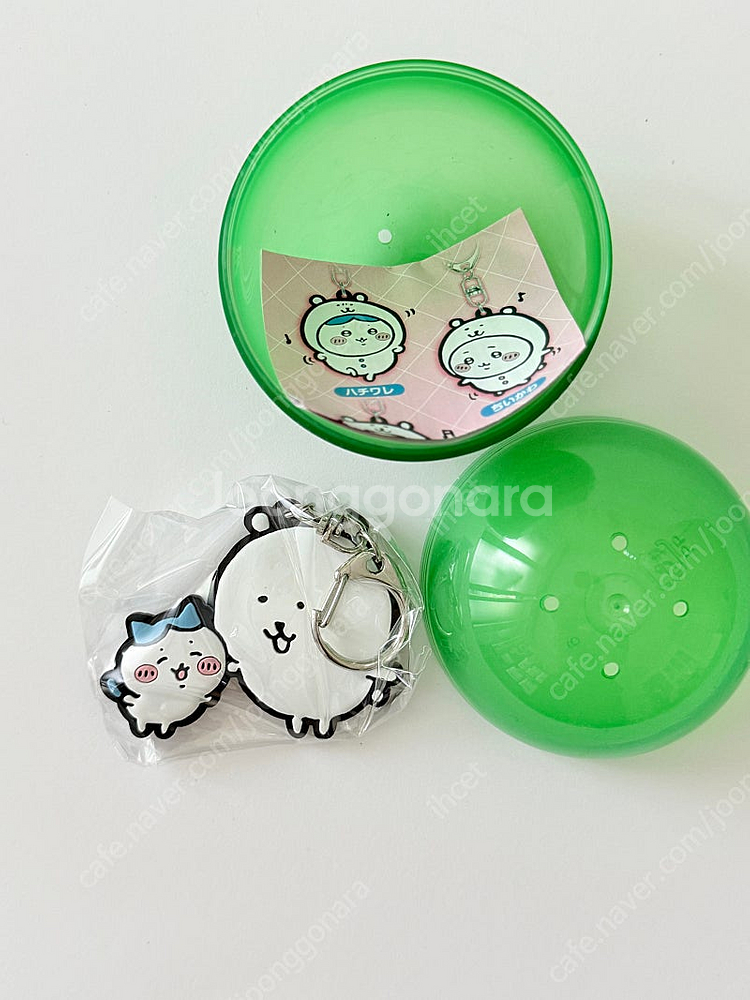 나가노마켓 한정 하치와레 농담곰 러버스트랩 가챠--0