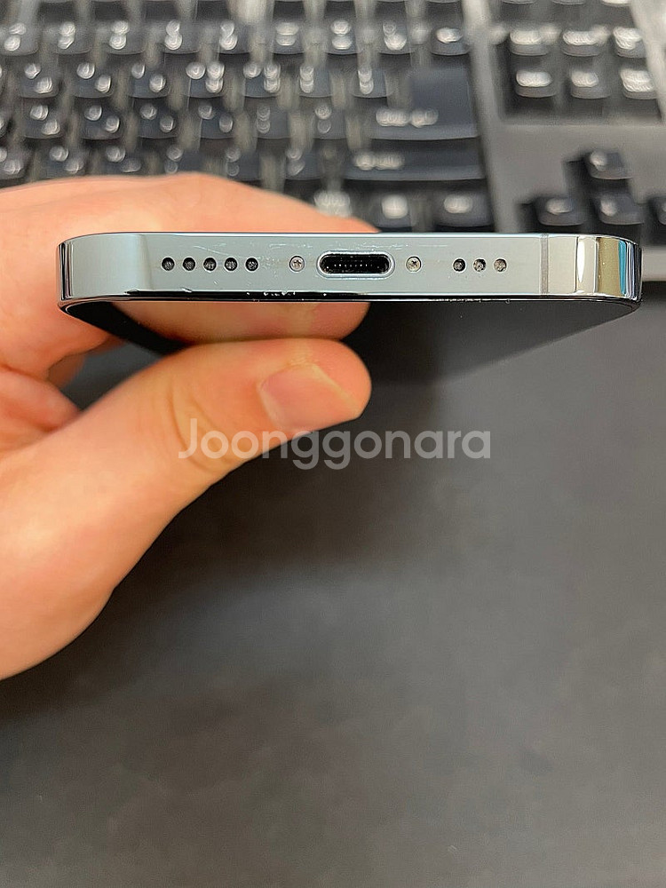 아이폰12프로 블루 256GB 배터리87% 상태좋은 중...--5