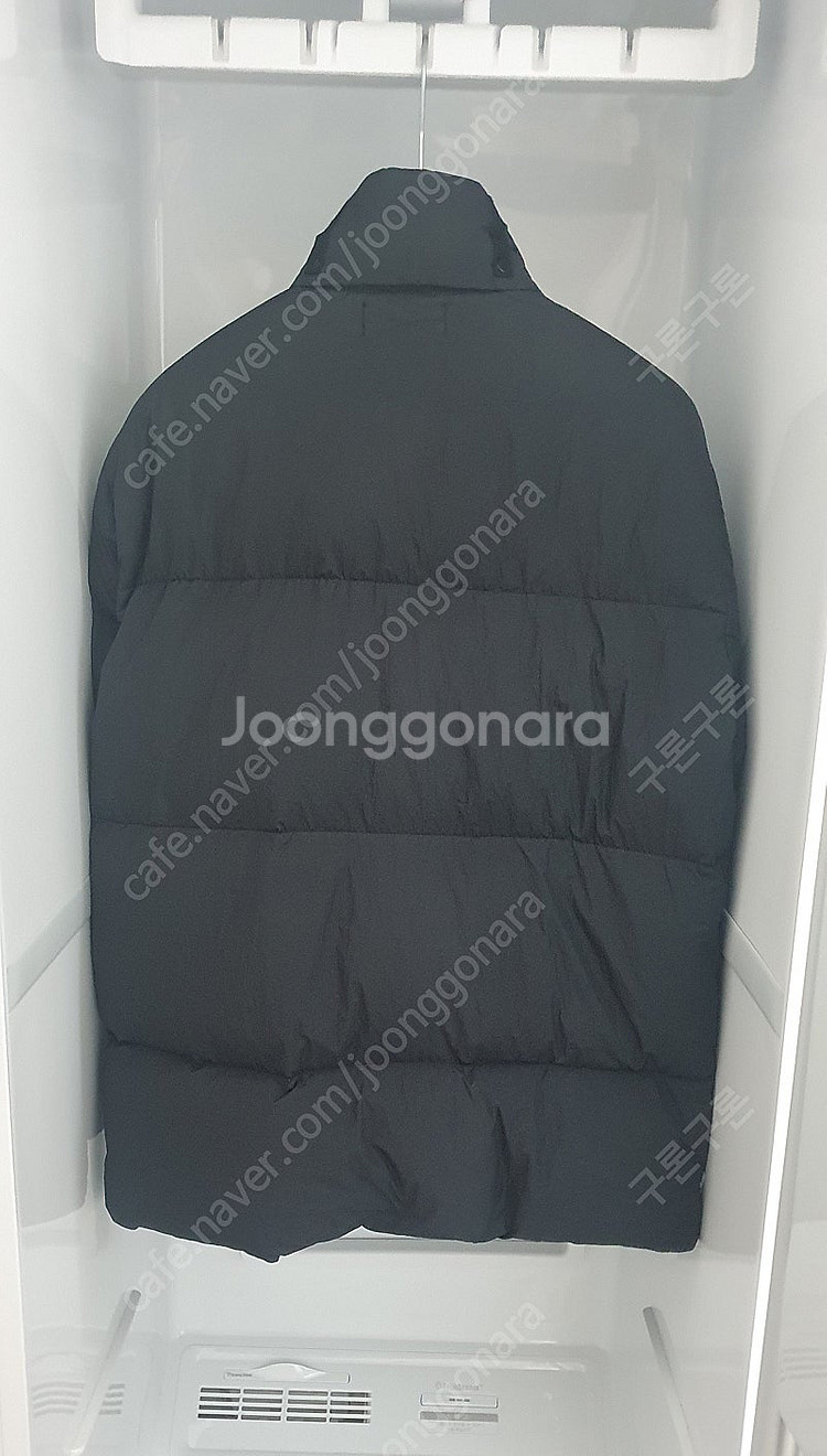 스톤아일랜드 21fw 크링클랩스 논후드 패딩(블랙,L)--1