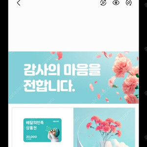 배민 2만원 상품권