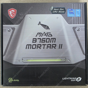 MSI MAG B760M MORTAR ll 팝니다