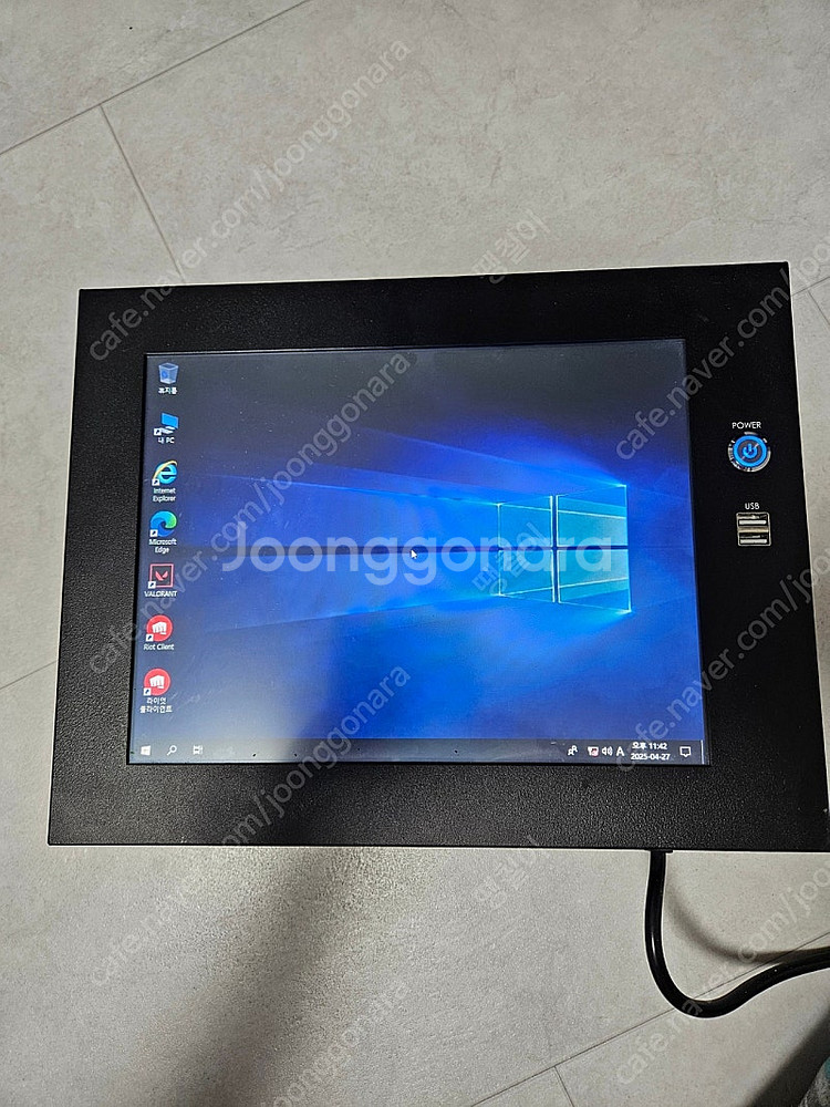 산업용 12.1인치 터치 i5 6500 일체형 pc 팝...--0