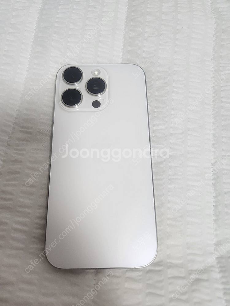 애플 아이폰16프로 256GB 화이트티타늄 자급제 풀박...--1