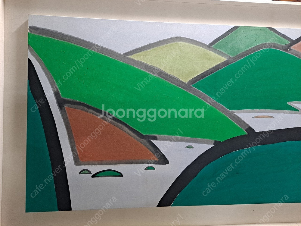 이성근 화백 전지, 50호 작품 <산>--3
