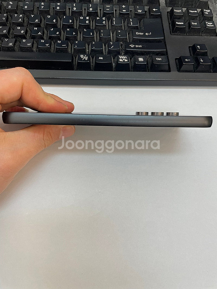갤럭시퀀텀4 블랙 128GB 무잔상 상태좋은 중고17만...--6