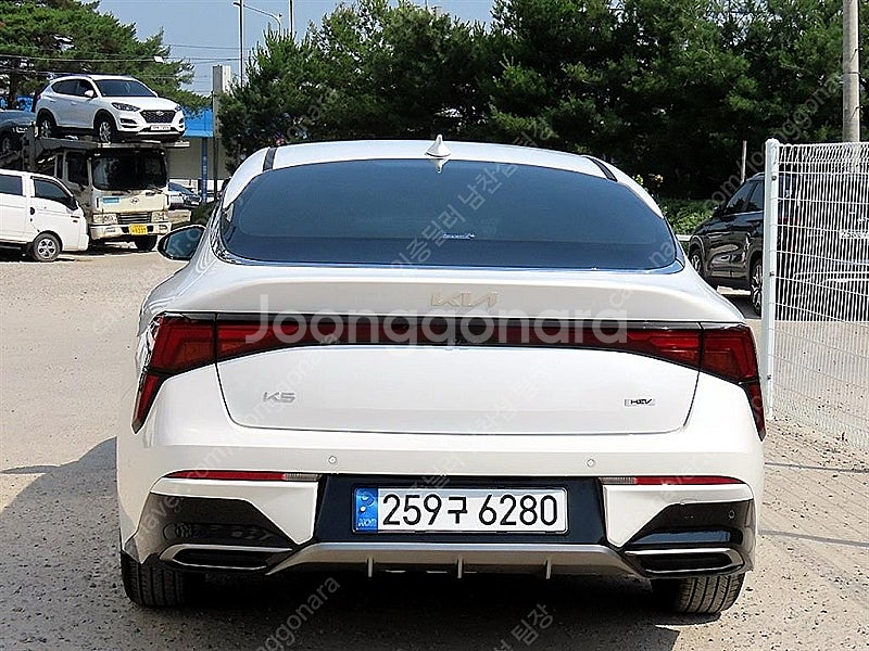 K5 중고 K5 더 뉴 K5 3세대 하이브리드 흰색 2...--5