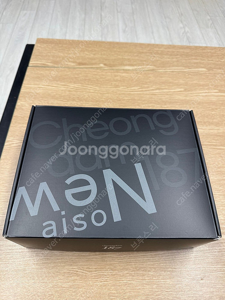 뉴메이슨 청담187 고데기 블랙 새상품--0