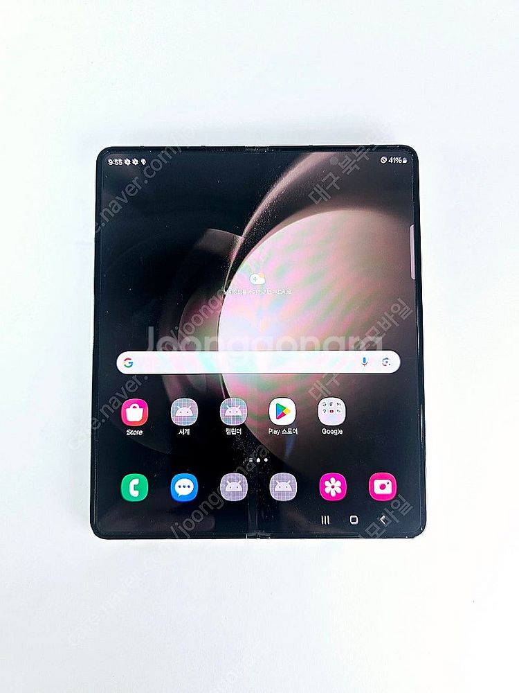 갤럭시 Z폴드5 256GB 새상품급 크림 공기계 중고폰...--0
