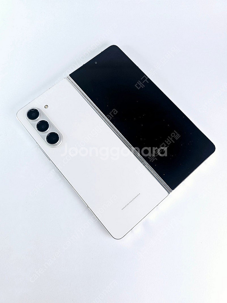 갤럭시 Z폴드5 256GB 새상품급 크림 공기계 중고폰...--1