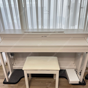 뮤디스300L PLUS 화이트 피아노