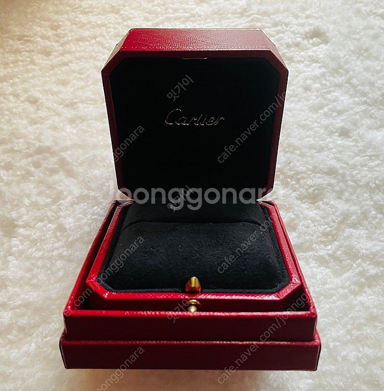 명품 정품 까르띠에 반지 케이스--0