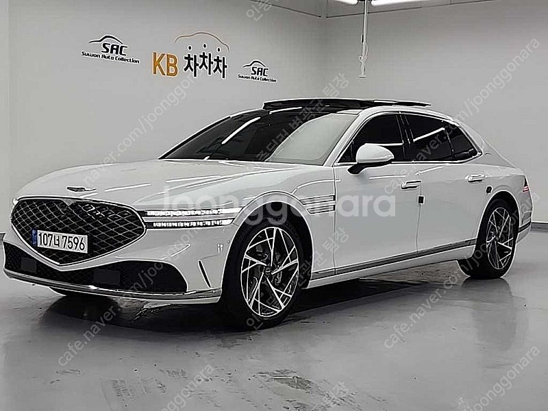 제네시스 G90 중고 제네시스 중고 가격 흰색 2022...--0