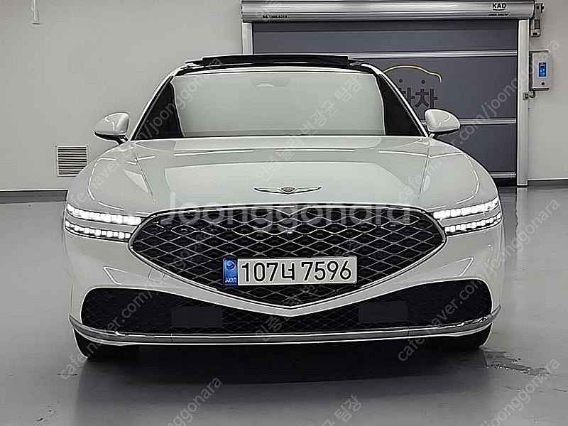 제네시스 G90 중고 제네시스 중고 가격 흰색 2022...--3
