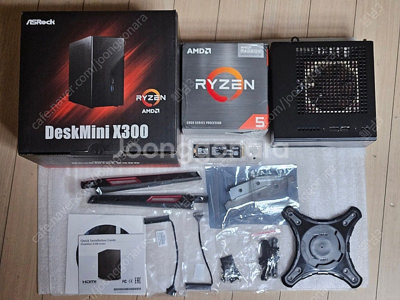 ASRock DeskMini X300, AMD 라이젠5...--0