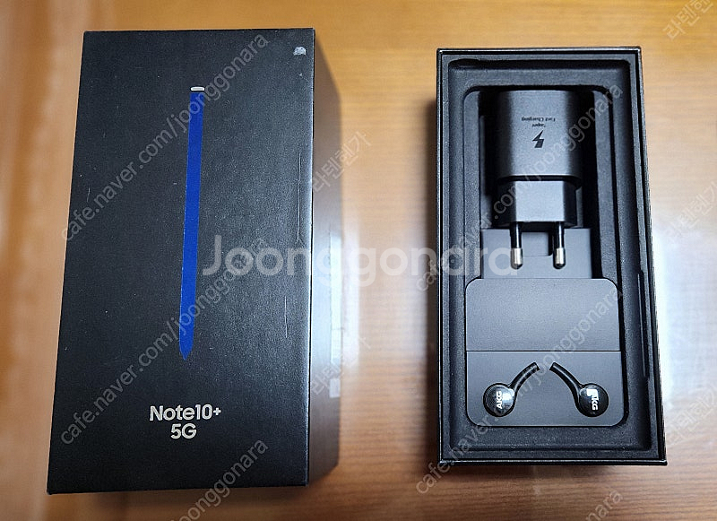 갤럭시 노트10 플러스 박스 팝니다.--0