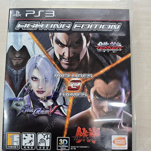 # 플스3(PS3) "철권,소울칼리버 파이팅 에디션" 판매합니다.