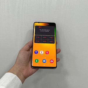 04321 갤럭시S10 5G 256GB 골드 부산 중고폰 팝니다 8만원