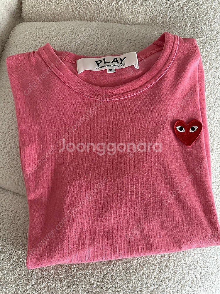 꼼데가르송 와펜 티셔츠5만택포(1회착용)--0