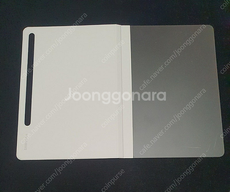갤럭시탭 삼성 정품 키보드커버 북커버 팝니다--1