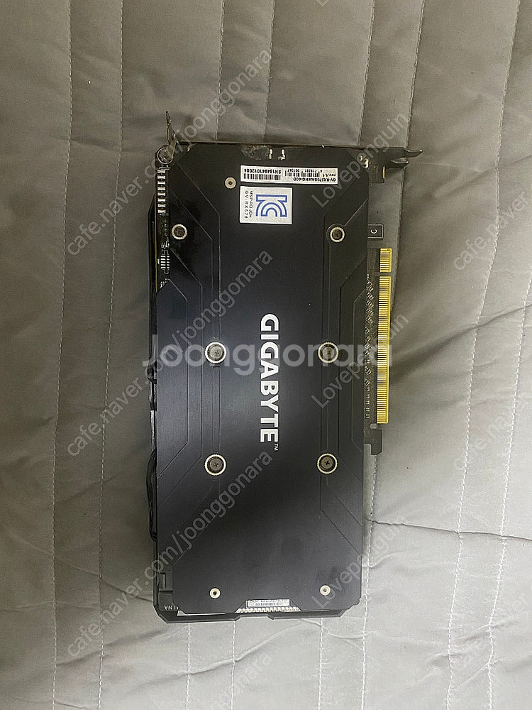기가바이트 rx570 4gb 판매합니다--1